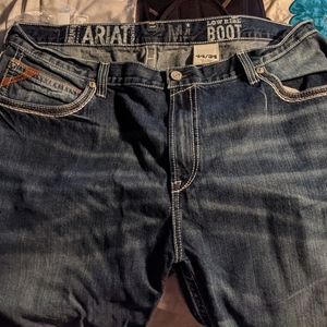 Ariat low rise men's boot cut jeans